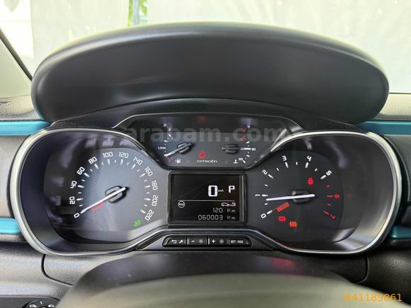 2021 CITROEN C3 -60 BİN KM-SHINE - K.ISITMA KÖR NOKTA - BOYASIZ