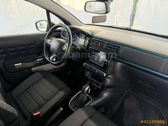 2021 CITROEN C3 -60 BİN KM-SHINE - K.ISITMA KÖR NOKTA - BOYASIZ