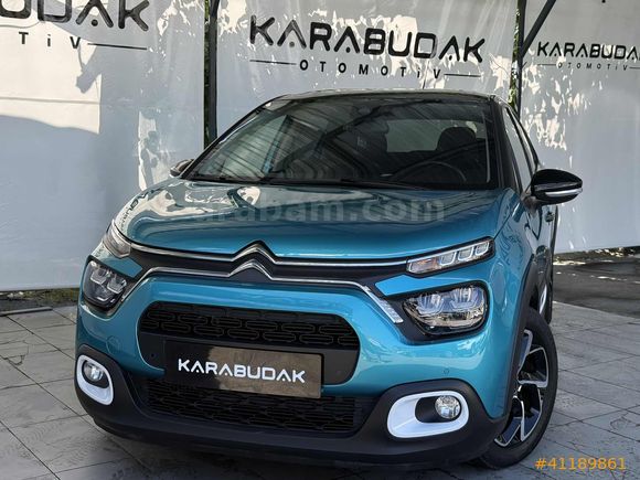 2021 CITROEN C3 -60 BİN KM-SHINE - K.ISITMA KÖR NOKTA - BOYASIZ