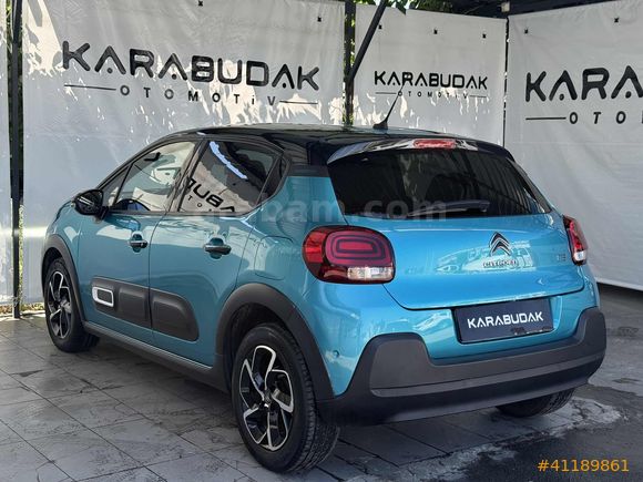 2021 CITROEN C3 -60 BİN KM-SHINE - K.ISITMA KÖR NOKTA - BOYASIZ