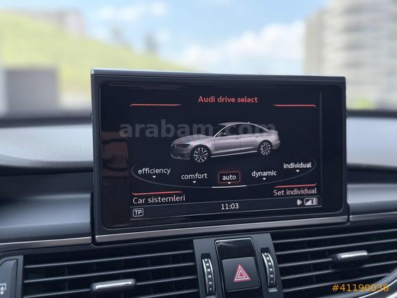 UMH GRUP 2017 AUDI A6 2.0 TDI ÇİFT NAVİ. VAKUM K.ISITMA ULTRA