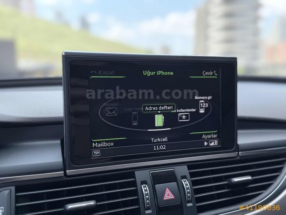 UMH GRUP 2017 AUDI A6 2.0 TDI ÇİFT NAVİ. VAKUM K.ISITMA ULTRA