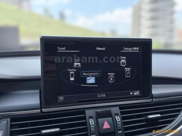 UMH GRUP 2017 AUDI A6 2.0 TDI ÇİFT NAVİ. VAKUM K.ISITMA ULTRA