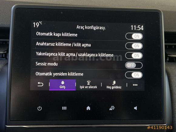 NERGİSOTO GARANTİLİ YETKİLİSERVİSBAKIMLI CLİO %20KDV NERGİS OTO