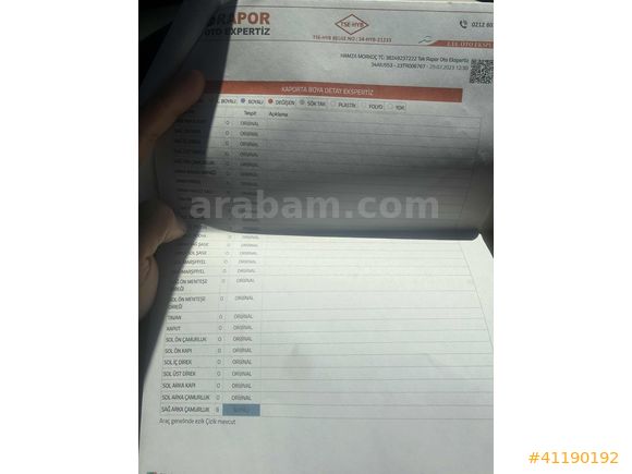 HATASIZ DEĞİŞENSİZ EFSANE RENK SERVİS BAKIMLI