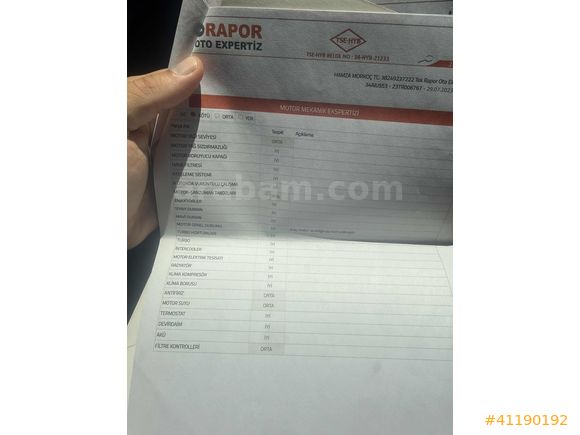 HATASIZ DEĞİŞENSİZ EFSANE RENK SERVİS BAKIMLI