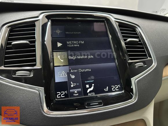 BOYASIZ 2017 110BİN VOLVO XC90 7KİŞİLİK ISITMA SOĞUTMA