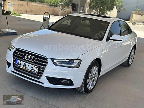 AUDİ A4 SANRUF+KOLTUK ISITMA+3KOL+DERİKOLTUK+HIZ SABİTLEME+177HP