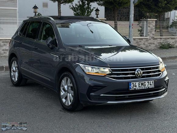 2021-ELEGANCE-CAM TAVAN-198 BİN KM-TIGUAN-HATASIZ-