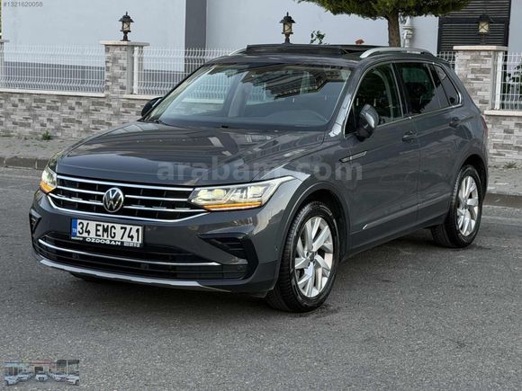 2021-ELEGANCE-CAM TAVAN-198 BİN KM-TIGUAN-HATASIZ-