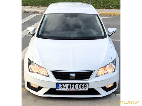 2017 SEAT LEON 1.6 TDI ORJİNAL 133BİNkm STYLE KAZASIZ DEĞİŞENSİZ