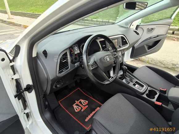 2017 SEAT LEON 1.6 TDI ORJİNAL 133BİNkm STYLE KAZASIZ DEĞİŞENSİZ