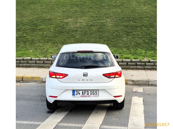 2017 SEAT LEON 1.6 TDI ORJİNAL 133BİNkm STYLE KAZASIZ DEĞİŞENSİZ