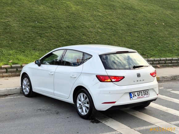 2017 SEAT LEON 1.6 TDI ORJİNAL 133BİNkm STYLE KAZASIZ DEĞİŞENSİZ