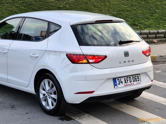 2017 SEAT LEON 1.6 TDI ORJİNAL 133BİNkm STYLE KAZASIZ DEĞİŞENSİZ