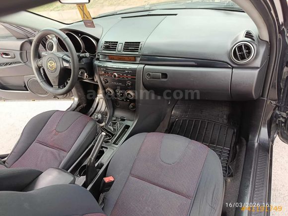 2006 MAZDA3 DYNAMİC FUL SEDAN 1.6 16V 105HP S.LPG SUNROOF SİYAH
