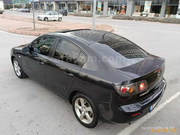 2006 MAZDA3 DYNAMİC FUL SEDAN 1.6 16V 105HP S.LPG SUNROOF SİYAH