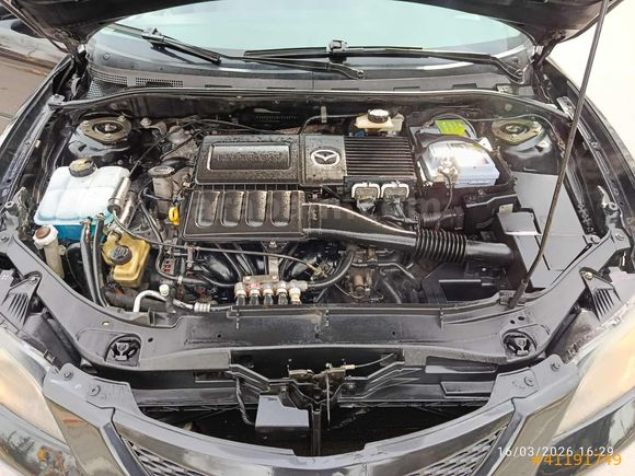 2006 MAZDA3 DYNAMİC FUL SEDAN 1.6 16V 105HP S.LPG SUNROOF SİYAH