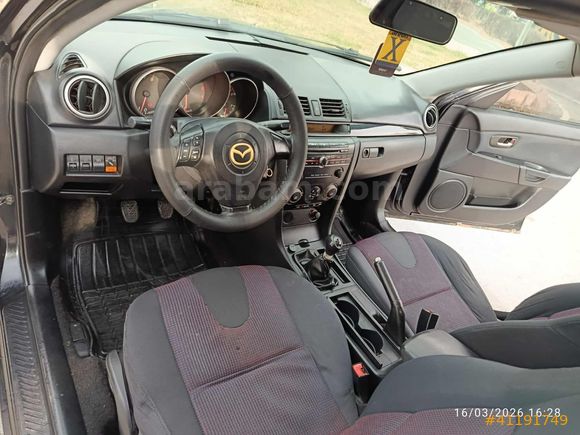 2006 MAZDA3 DYNAMİC FUL SEDAN 1.6 16V 105HP S.LPG SUNROOF SİYAH