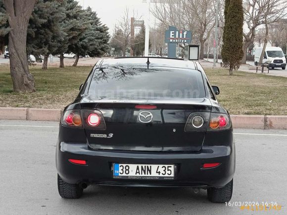 2006 MAZDA3 DYNAMİC FUL SEDAN 1.6 16V 105HP S.LPG SUNROOF SİYAH