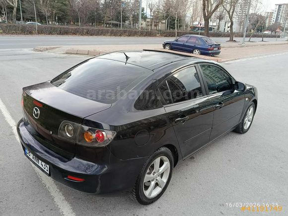 2006 MAZDA3 DYNAMİC FUL SEDAN 1.6 16V 105HP S.LPG SUNROOF SİYAH