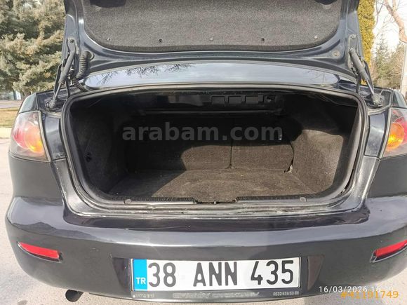 2006 MAZDA3 DYNAMİC FUL SEDAN 1.6 16V 105HP S.LPG SUNROOF SİYAH