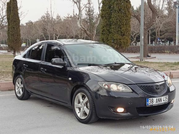 2006 MAZDA3 DYNAMİC FUL SEDAN 1.6 16V 105HP S.LPG SUNROOF SİYAH