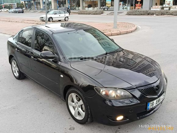 2006 MAZDA3 DYNAMİC FUL SEDAN 1.6 16V 105HP S.LPG SUNROOF SİYAH