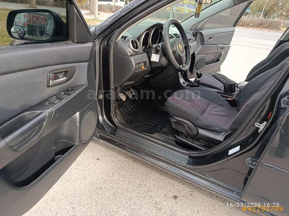 2006 MAZDA3 DYNAMİC FUL SEDAN 1.6 16V 105HP S.LPG SUNROOF SİYAH