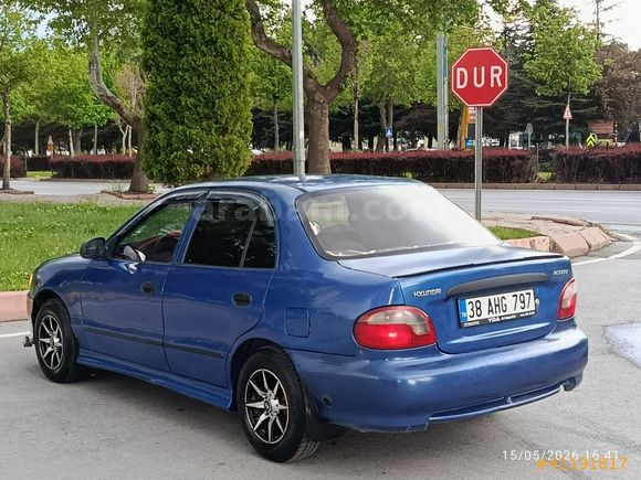 2000 MODEL HYUNDAİ ACCENT 1.3 LPG Lİ MAVİ MANUEL VİTES