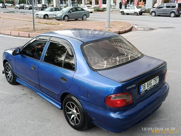2000 MODEL HYUNDAİ ACCENT 1.3 LPG Lİ MAVİ MANUEL VİTES