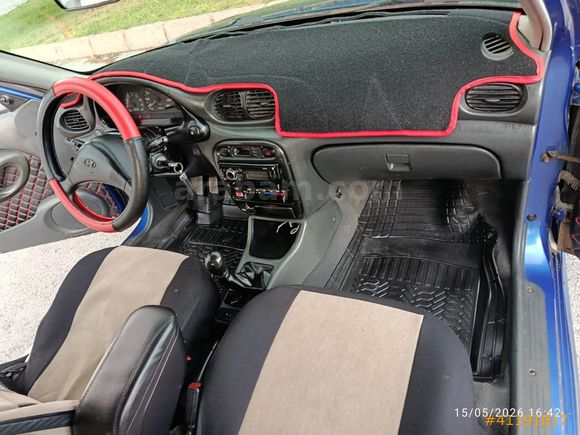 2000 MODEL HYUNDAİ ACCENT 1.3 LPG Lİ MAVİ MANUEL VİTES