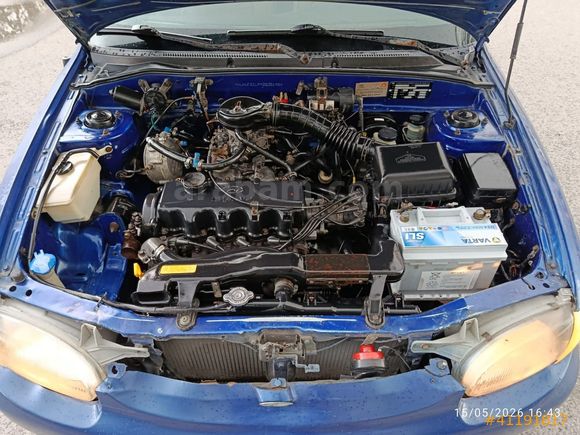 2000 MODEL HYUNDAİ ACCENT 1.3 LPG Lİ MAVİ MANUEL VİTES