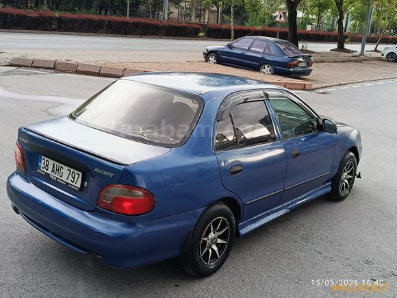 2000 MODEL HYUNDAİ ACCENT 1.3 LPG Lİ MAVİ MANUEL VİTES