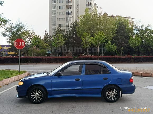 2000 MODEL HYUNDAİ ACCENT 1.3 LPG Lİ MAVİ MANUEL VİTES