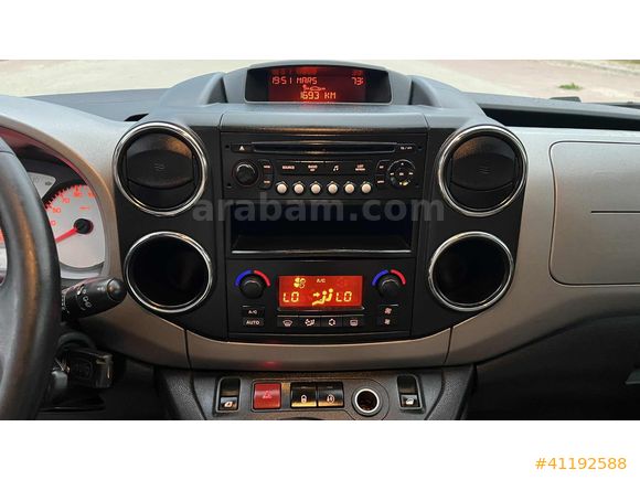 2011 MODEL PEUGEOT PARTNER 1.6HDİ PREMİUM PACK 110HP EMSALSİZ