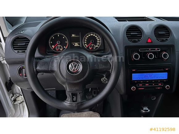 2011 MODEL WV CADDY 1.6TDİ MAXİ VAN FRİGO UYUMLU EMSALSİZ