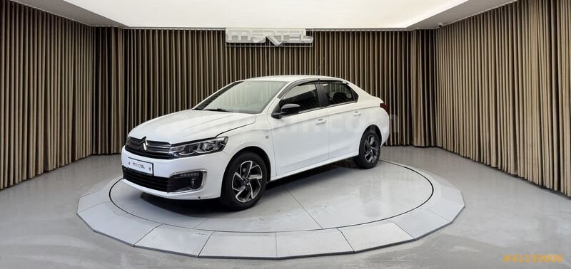 Galeriden Citroen C-Elysée 1.5 BlueHDI Shine 2022 Model İzmir 76.640 km Beyaz