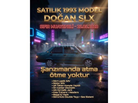 Sahibinden Tofaş Doğan SLX 1993 Model 