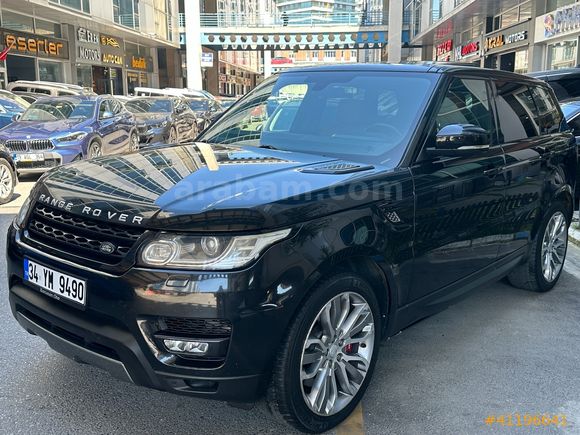 ERDEMLER'DEN 2016 RANGE SPORT 3.0 SDV6 306HP HSE DYNAMİC BAYİİ