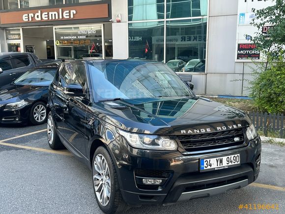 ERDEMLER'DEN 2016 RANGE SPORT 3.0 SDV6 306HP HSE DYNAMİC BAYİİ