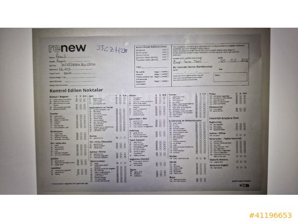MAİS İZMİR Renault Kangoo Multix 1.3 Tce Iconic EDC