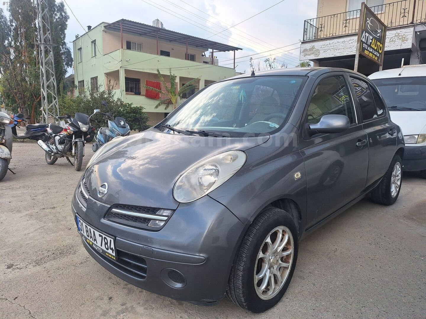 Galeriden Nissan Micra 1.5 dCi Passion 2006 Model Hatay 307.500 km Gri 3