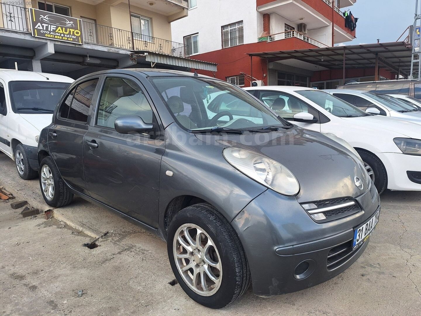 Galeriden Nissan Micra 1.5 dCi Passion 2006 Model Hatay 307.500 km Gri 4