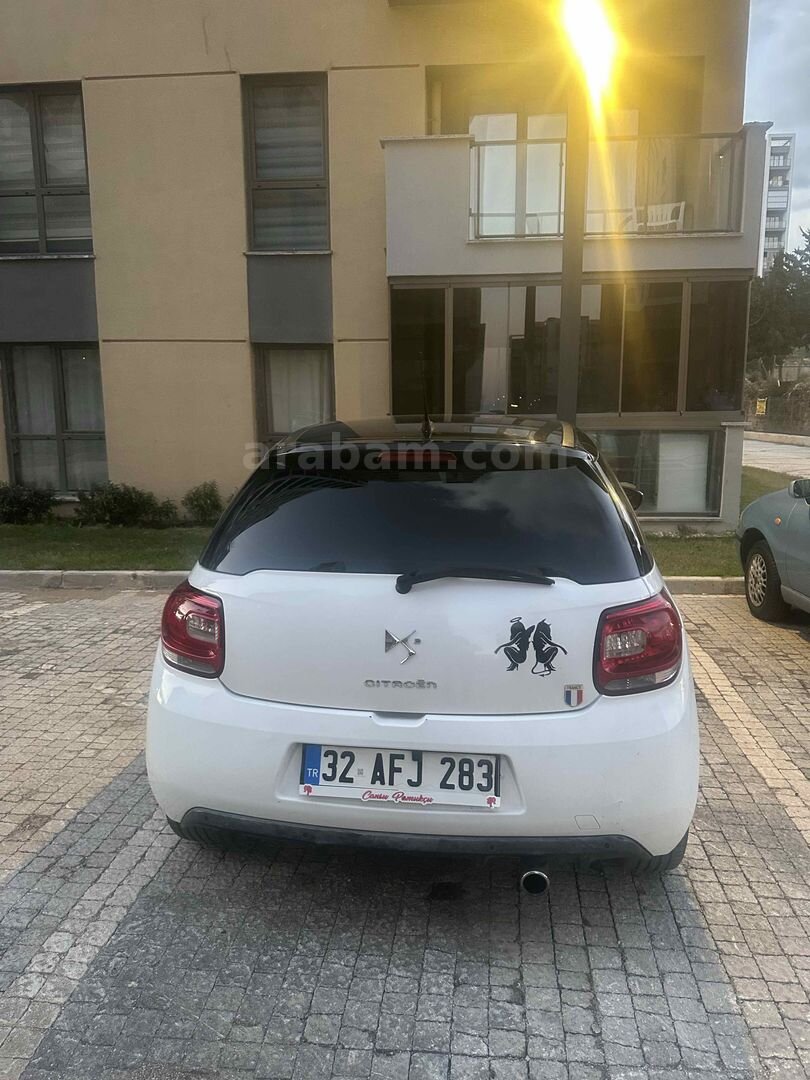 Sahibinden DS Automobiles DS3 1.6 VTi DStyle 2011 Model Antalya 230.000 km Beyaz 1