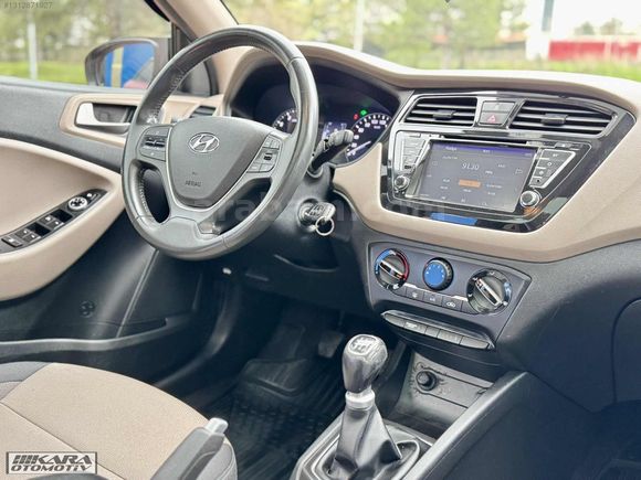 BOYASIZ-HATASIZ-2017MODEL-İ20 ELİT BLUE-114.000KM-CAM TAVAN