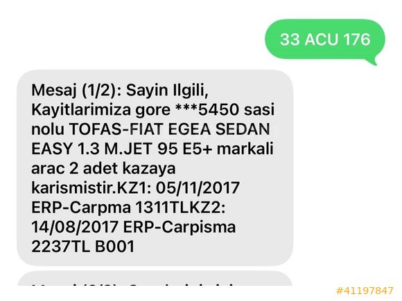 BARANLAR MOTORS DAN EGEA 1.3 MULTIJET EASY