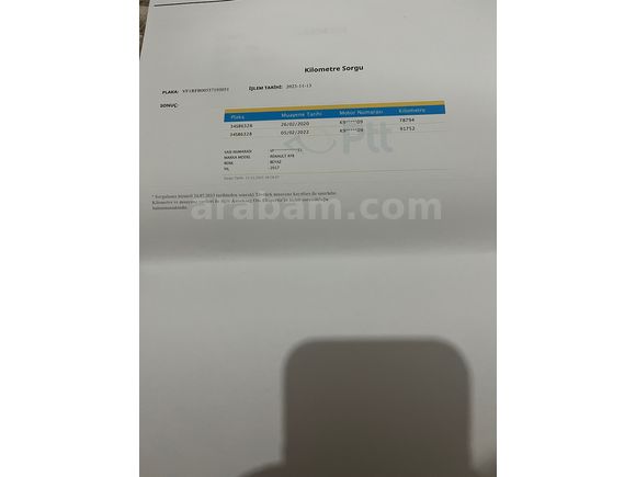 Sahibinden Renault Megane 1.5 dCi Touch 2017 Model 