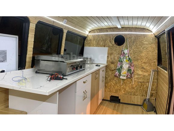 EKMEK TEKNESİ LONG KASA J9 GIDA ARACI YEMEK ARABASI