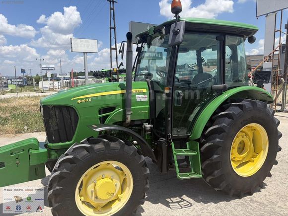 2017 JOHNDERE 5093E KAB.KLİMA ŞATIL 4 LASTİK YENİ ÇOK TEMİZ TRKT